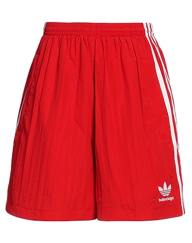 BALENCIAGA x ADIDAS ORIGINALS Shorts & Bermuda Red 100% Polyamide, Polyester