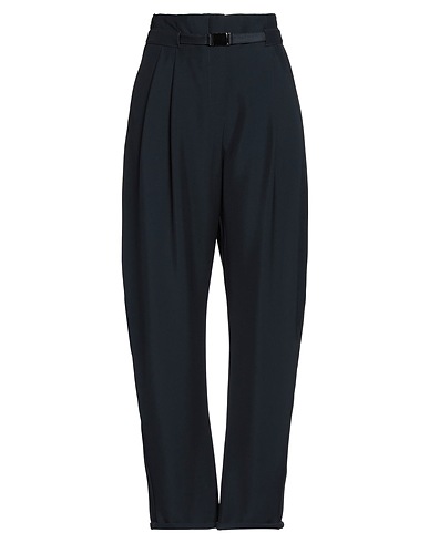 EMPORIO ARMANI Casual trouser Midnight blue 55% Viscose, 45% Virgin Wool, Polyurethane