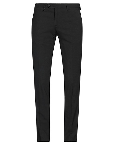 TOMBOLINI Casual pants Charcoal 98% Virgin Wool, 2% Elastane
