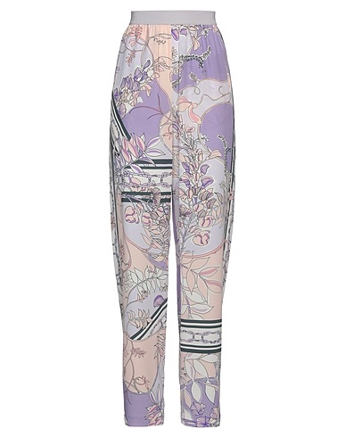 AGNONA Hosen Lila 100% Seide