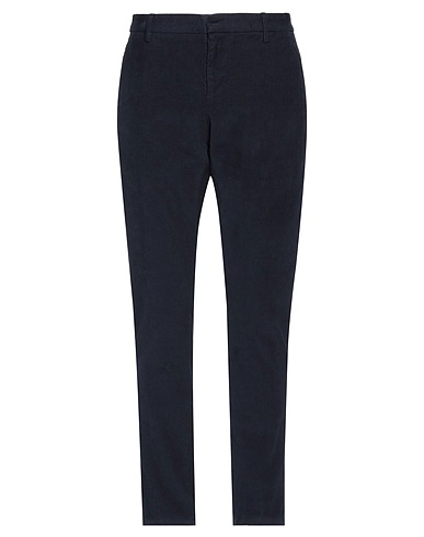 DONDUP Casual trouser Navy blue 98% Cotton, 2% Elastane