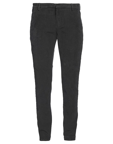 DONDUP Casual trouser Charcoal 98% Cotton, 2% Elastane