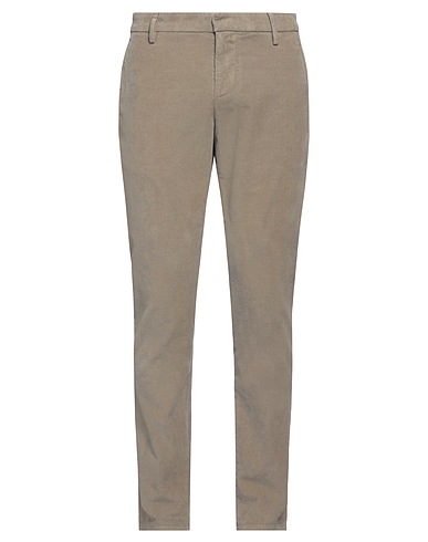 DONDUP Casual trouser Taupe 98% Cotton, 2% Elastane