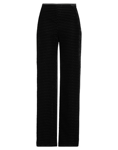 EMPORIO ARMANI Casual trouser Black 60% Viscose, 40% Polyester, Elastane