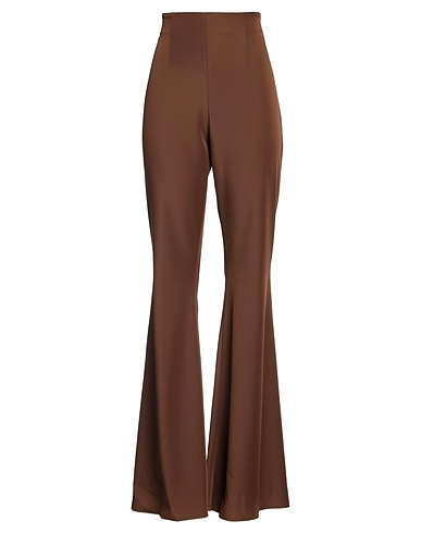 16ARLINGTON Casual trouser Brown 90% Polyester, 10% Elastane