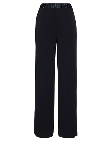 EMPORIO ARMANI Casual trouser Midnight blue 96% Viscose, 4% Elastane, Polyester