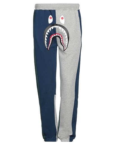 A BATHING APE スウェットパンツ ライトグレー コットン 100% / ポリウレタン