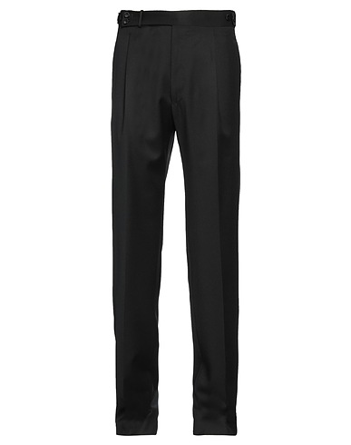 TAGLIATORE Casual pants Black 100% Virgin Wool