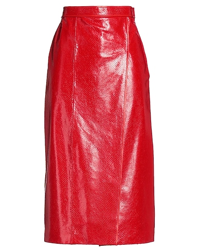 GUCCI Midi skirt Goat skin, Lambskin