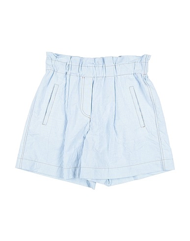 BRUNELLO CUCINELLI ショートパンツ＆バミューダパンツ スカイブルー コットン 100% / エコブラス