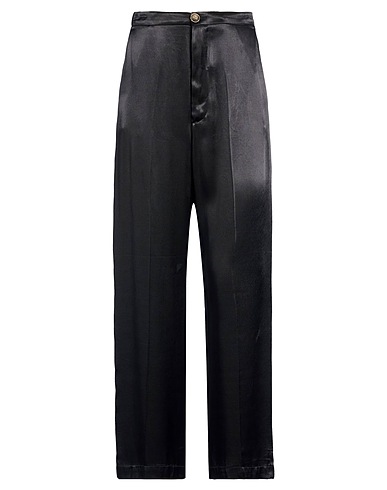 SOLOTRE Casual trouser Black 100% Viscose