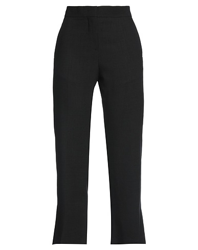MSGM Pantalone Nero 91% Viscosa, 8% Poliestere, 1% Elastan