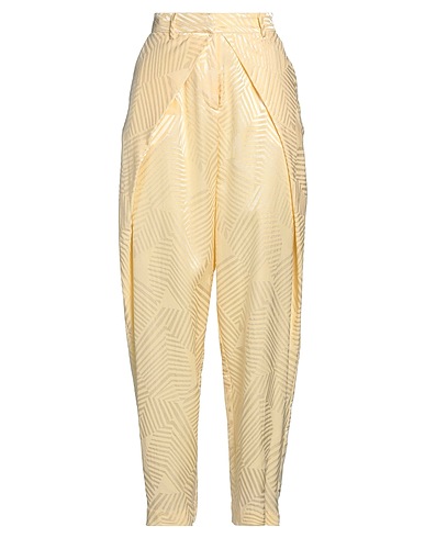 MANILA GRACE Casual pants Sand 58% Viscose, 42% Cotton