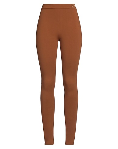 CIRCUS HOTEL Leggings Brown 84% Polyamide, 16% Elastane