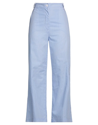 MAISON LAVINIATURRA Pantalon Bleu clair 100% Coton