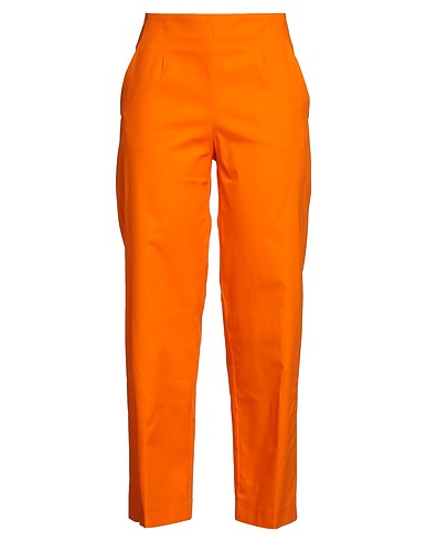 MAISON LAVINIATURRA Casual trouser Orange 100% Cotton