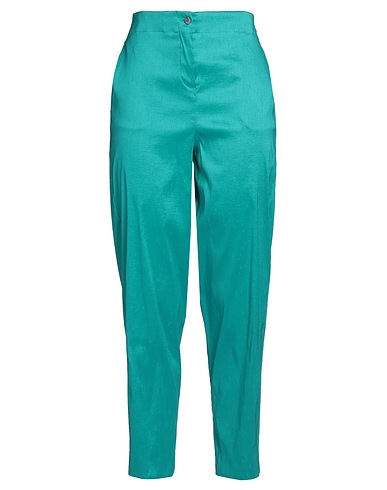 MÊME by GIAB'S Casual trouser Emerald green 64% Polyester, 33% Nylon, 3% Elastane