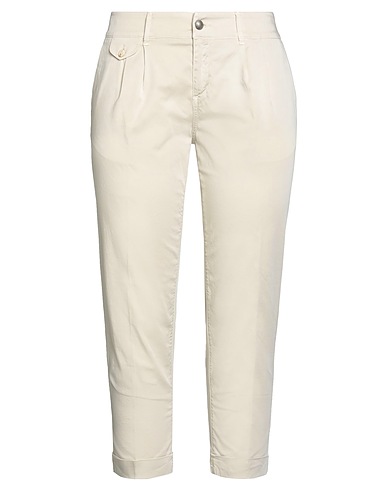 JACOB COHЁN Casual trouser Beige 96% Cotton, 4% Elastane