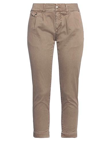 JACOB COHЁN Casual trouser Khaki 96% Cotton, 4% Elastane