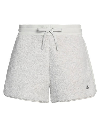 MOOSE KNUCKLES Shorts & Bermuda Light grey 100% Cotton, Polyester