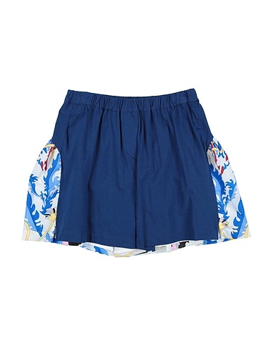 PUCCI Shorts & Bermuda Navy 100% Cotton, Polyamide
