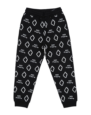 MARCELO BURLON Pantalone Nero 80% Cotone, 20% Poliestere, Elastan
