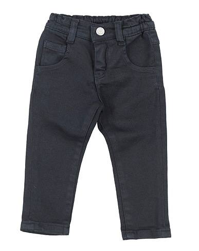MANUELL & FRANK Casual trouser Midnight blue 97% Cotton, 3% Elastane