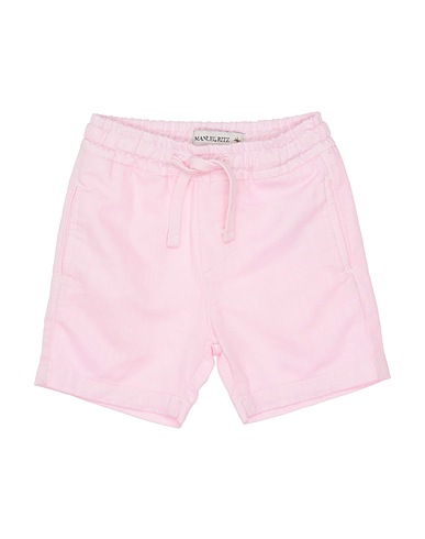 MANUEL RITZ Shorts & Bermuda Rosa 55% Lino, 45% Cotone