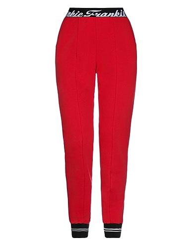 FRANKIE MORELLO Casual pants Red 100% Cotton