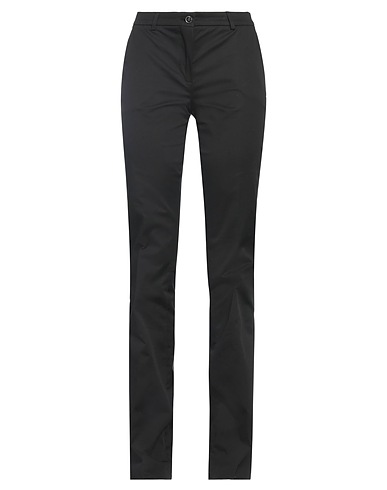 PT Torino Casual pants Black 95% Cotton, 5% Elastane