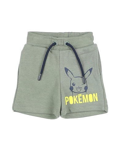 ICEBERG Shorts & Bermuda Military green 85% Cotton, 15% Polyester
