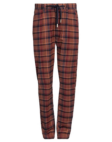 ALLEY DOCKS 963 Casual trouser Brown 73% Cotton, 25% Polyester, 2% Elastane