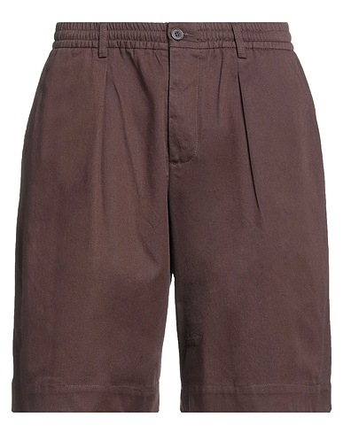 UNIVERSAL WORKS Shorts & Bermuda Chocolate brown 100% Cotton