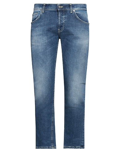 DONDUP Denim trousers Blue 99% Cotton, 1% Elastane