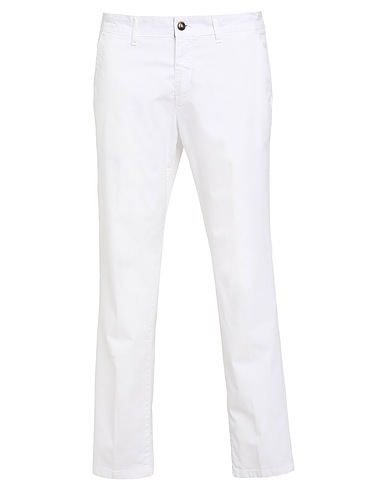 HERMAN & SONS Chinos Bianco 98% Cotone, 2% Elastan