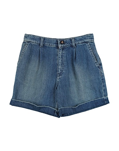 GUCCI Denim shorts Blue 100% Cotton, Viscose, Polyester