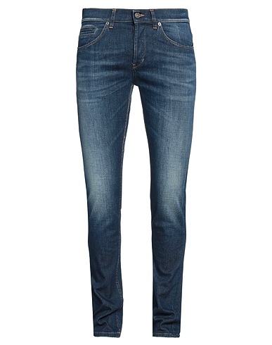 DONDUP Denim trousers Blue 92% Cotton, 6% Elastomultiester, 2% Elastane