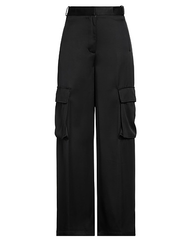 VERSACE Pantalone Nero 100% Viscosa