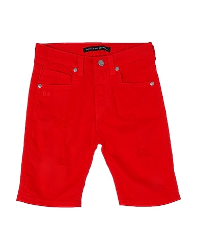 DANIELE ALESSANDRINI Shorts & Bermuda Red 98% Cotton, 2% Elastane