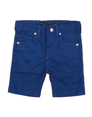 DANIELE ALESSANDRINI Shorts & Bermuda Blu 98% Cotone, 2% Elastan