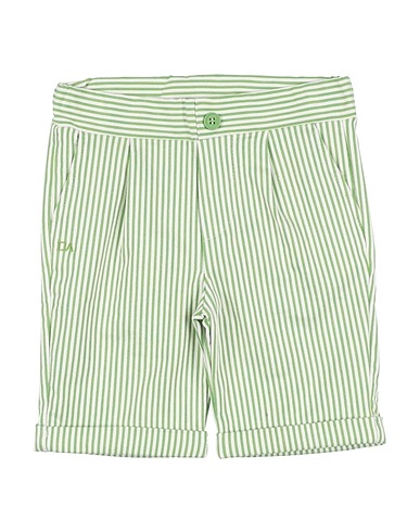 DANIELE ALESSANDRINI Shorts y Bermudas Verde claro 56% Poliéster, 40% Viscosa, 4% Elastán