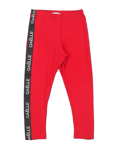 GAëLLE Paris Leggings Red 96% Cotton, 4% Elastane
