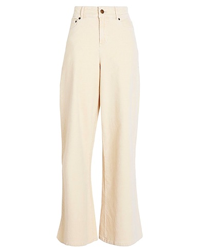 MAX&Co. Casual pants Beige 98% Cotton, 2% Elastane