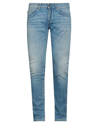 DONDUP Denim trousers Blue 92% Cotton, 6% Elastomultiester, 2% Elastane