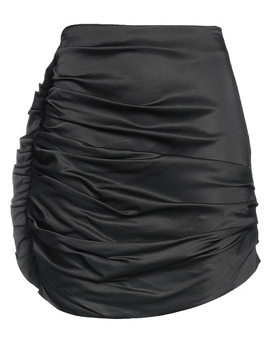 MAGDA BUTRYM Mini skirt Black 100% Silk