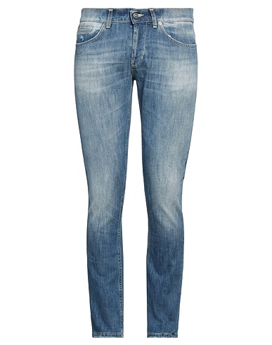 DONDUP Denim trousers Blue 89% Cotton, 11% Elastomultiester