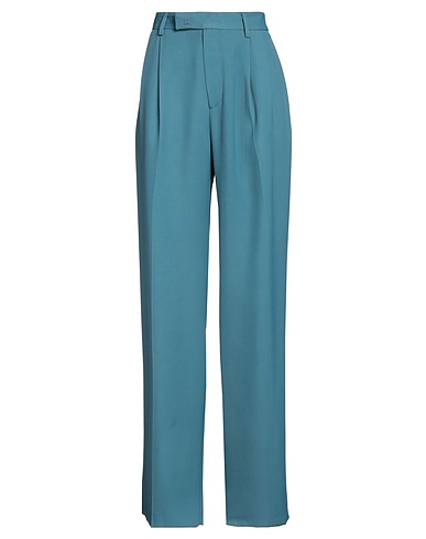 AMIRI Pantalone Verde petrolio 100% Viscosa