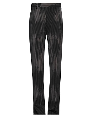 AMIRI Casual trouser Black 88% Wool, 9% Polyamide, 3% Elastane