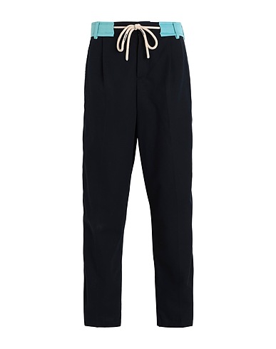 PALM ANGELS Chinos Blu navy 100% Cotone, Poliestere