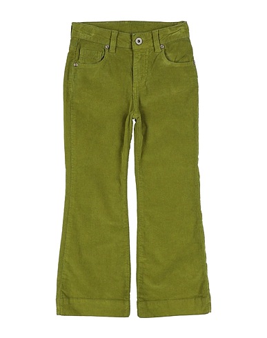 DIXIE Casual trouser Military green 98% Cotton, 2% Elastane
